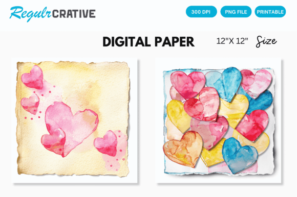 Download Love Sticky Notes Watercolor Paper - Watercolor Collection