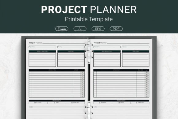 Download Project Planner Printable Template - Template Collection