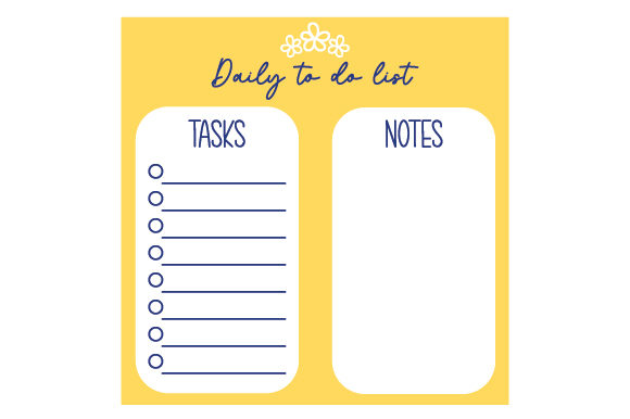 Download Daily to Do List Template - Template Collection