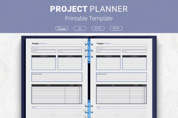 Download Project Planner Printable Template - Template Collection