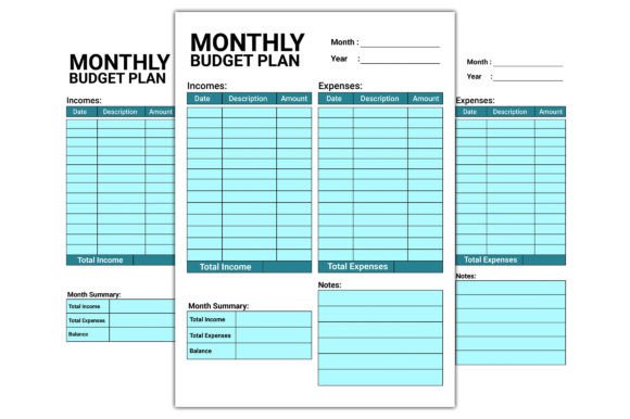 Download Monthly Budget Planner Template - Template Collection