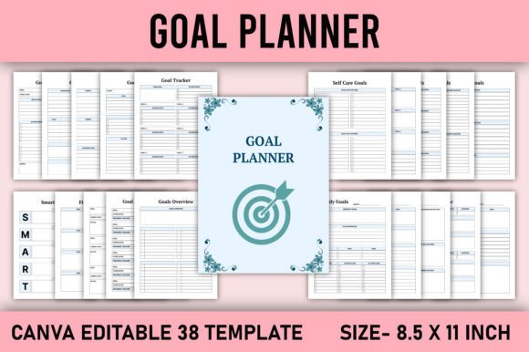 Download Goal Planner Canva Template - Template Collection