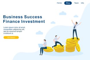 Download Flat Design Web Page Templates of Finance, Business Success, Investment. Web Design Modern - Template Collection