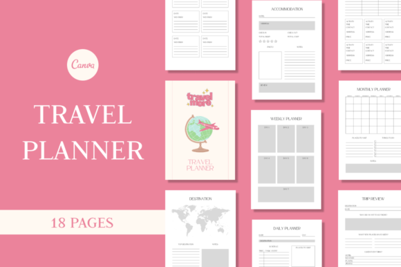 Download Travel Planner Template | Travel Journal - Template Collection