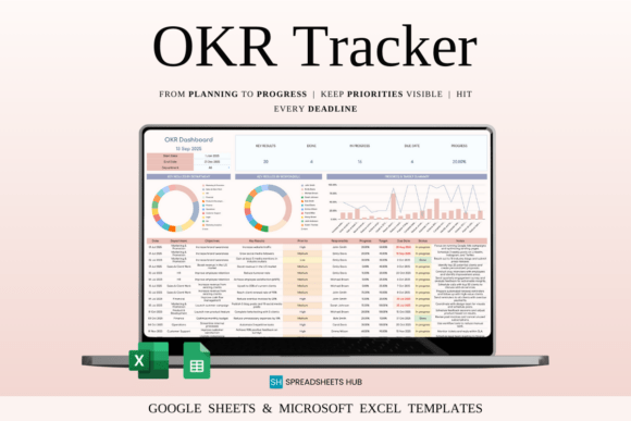 Download OKR Tracker Template Excel - Template Collection