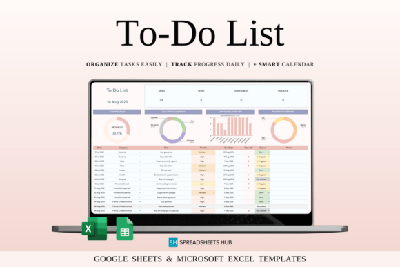 Download To-Do List Tracker Template Excel - Template Collection