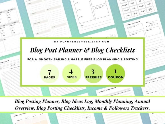 Download Bloggers Templates Planner Editable - Template Collection