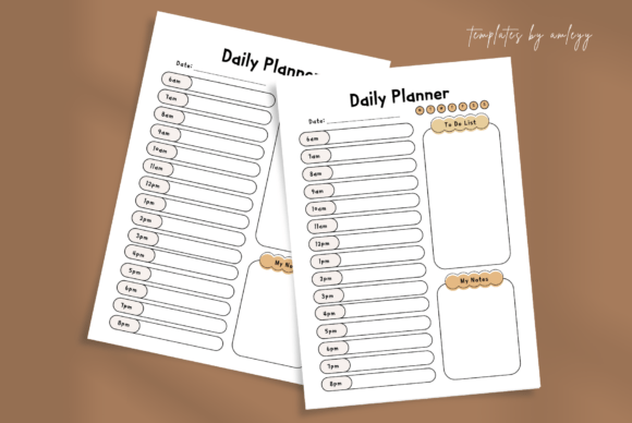 Download Pastel Cute Daily Planner Template - Template Collection