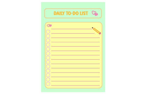 Download DAILY to DO LIST TEMPLATE - Template Collection