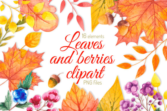 Download Fall Watercolor Clipart Autumn Graphics - Watercolor Collection