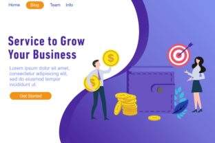 Download Flat Design Web Page Templates of Finance, Business Success, Investment. Web Design Modern - Template Collection