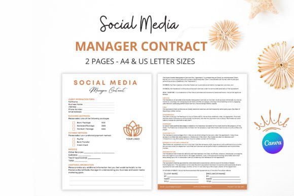 Download Social Media Manager Contract Template - Template Collection