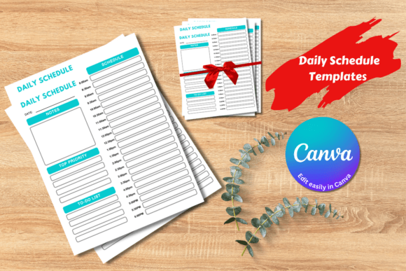 Download Editable Daily Schedule Template - Template Collection
